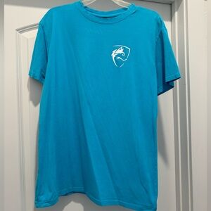 Large Alphalete blue Tee shirt